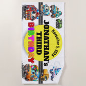 Verjaardag strandlaken (Voorkant)