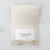 Verjaardag Summer Beach Pet Kaart (Binnen)