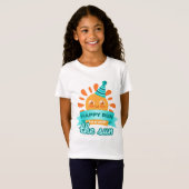 Verjaardag Sun Run Schattige T-shirt (Voorkant volledig)