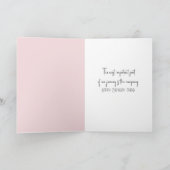 Verjaardag Sunny Cosmos Garden Kaart (Binnen)