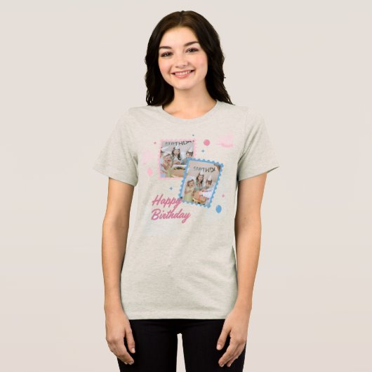 Verjaardag T-shirt (Voorkant volledig)