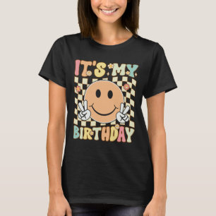 Verjaardag T-shirt Groovy Verjaardag Vrouwen Tiene