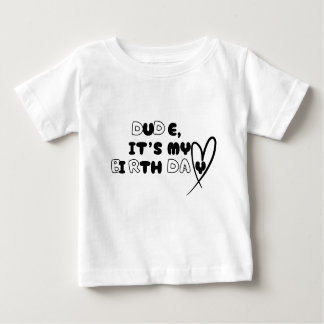 Verjaardag T shirt voor baby's