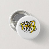 VERJAARDAG T SHIRT VOOR VADER RONDE BUTTON 3,2 CM (Voorkant /achterkant)