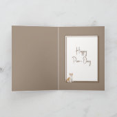 Verjaardag Tabby Kat in Shed Doorway Kaart (Binnen)