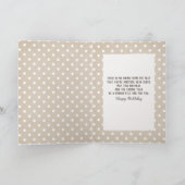 Verjaardag Tabby Kat Verbergen Kaart (Binnen)