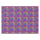 Verjaardag Tafelkleed Confetti Paars (Voorkant (Horizontaal))