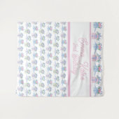 Verjaardag Tapestry Achtergrond - Cadeauthema Wandkleed (Voorkant (horizontaal))