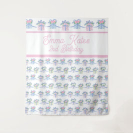 Verjaardag Tapestry Achtergrond - Cadeauthema Wandkleed