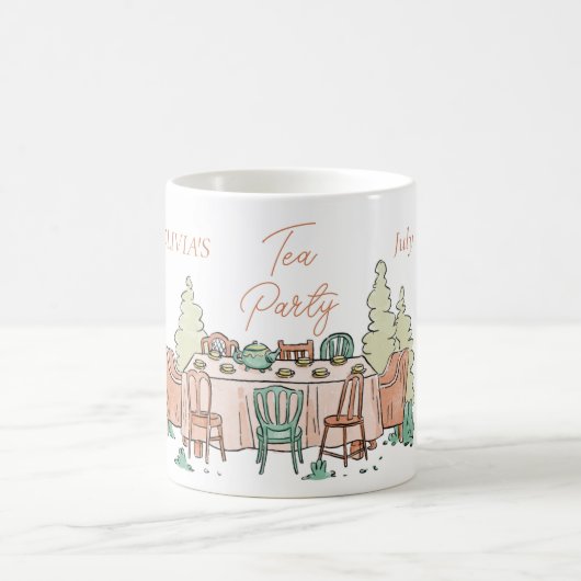 Verjaardag Tea Party Meisjes Leuke mok (Center)