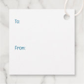 Verjaardag teckel honden bedankjes labels (Achterkant)