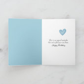 Verjaardag Teddy Bears Met Hart Paardenbloem Kaart (Binnen)