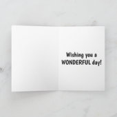 Verjaardag Teddy Beer Vrienden Word Cloud Kaart (Binnen)