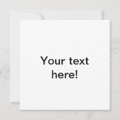 Verjaardag teddybeer kaart (Achterkant)