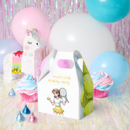 Verjaardag Tennis Ace Girl Celebration Bedankdoosjes