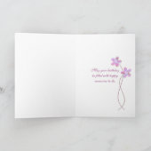 Verjaardag Thee Ontbijt Kaart (Binnen)