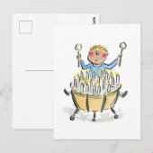 Verjaardag Timpani Briefkaart (Voorkant / Achterkant)