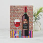 Verjaardag tot in de perfectie / andere uitnodigin kaart (Staand voorkant)