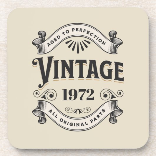 Verjaardag tot perfectie bier onderzetter (Voorkant)