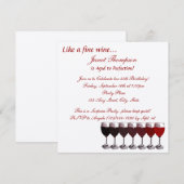 Verjaardag tot perfectie kaart (Voorkant / Achterkant)