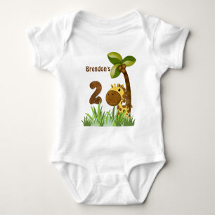 Verjaardag Tots Giraffe verjaardag Romper