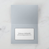 Verjaardag  trein op een berg schraag kaart (Binnen)