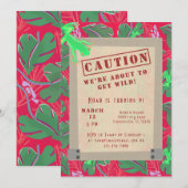 Verjaardag tropisch regenwoud kaart