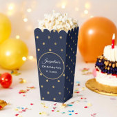 Verjaardag Trouwen Blauwe Polka Dots Chic Favoriet Bedankdoosjes