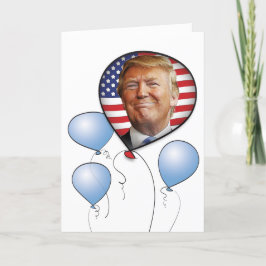 Verjaardag Trump Kaart