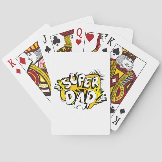 VERJAARDAG TSHIRT VOOR VADER  POKERKAARTEN (Achterkant)