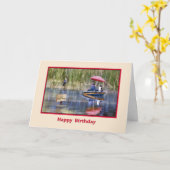 Verjaardag, Twee Vissers bij het Meer Kaart (Gele Bloem)