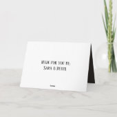 Verjaardag Typografie Grappig oud tot perfectie Kaart (Achterkant)