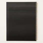 Verjaardag Typografie Grappig oud tot perfectie Planner (Achterkant)