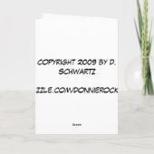 Verjaardag - u mag Oud zijn Kaart (Achterkant)