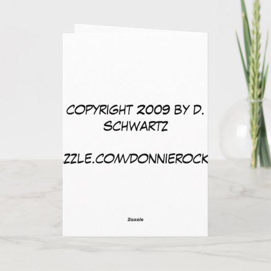 Verjaardag - u mag Oud zijn Kaart (Achterkant)