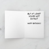 Verjaardag - u mag Oud zijn Kaart (Binnen)