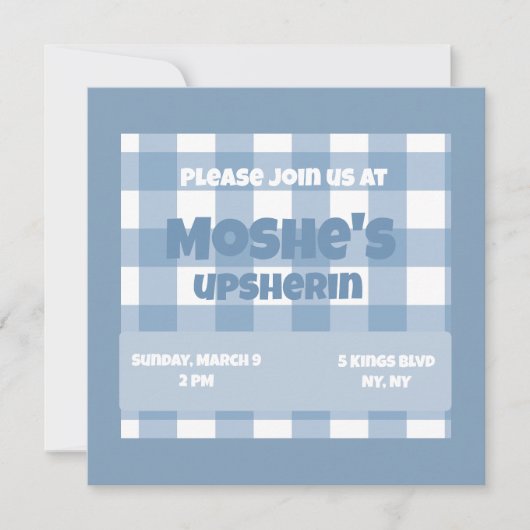 Verjaardag uitnodiging (Voorkant)