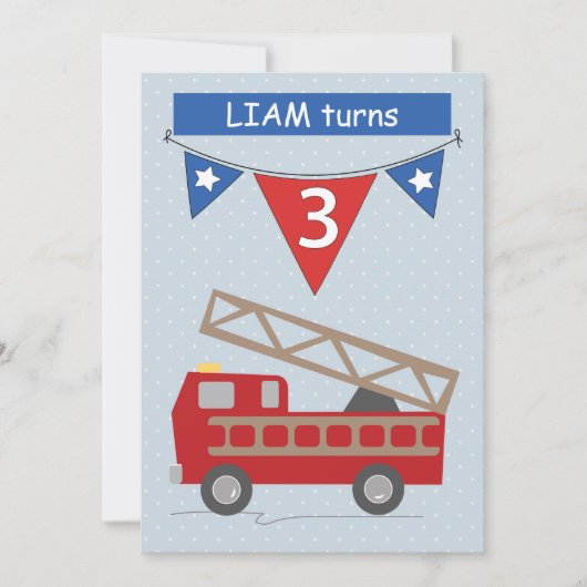 Verjaardag Uitnodiging Aangepaste naam, Matthew Ag (Voorkant)