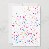 Verjaardag Uitnodiging voor kinderen (Achterkant)