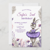 Verjaardag uitnodigingskaart. save the date (Voorkant)