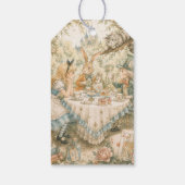 Verjaardag van Alice in Wonderland Cadeaulabel (Achterkant)