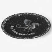 Verjaardag van alle draken papieren bordje (Gekanteld)