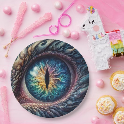 Verjaardag van alle draken papieren bordje (Feest)