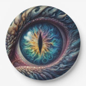 Verjaardag van alle draken papieren bordje (Voorkant)