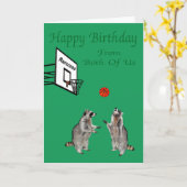 Verjaardag van allebei van ons Wenskaart Kaart (Gele Bloem)