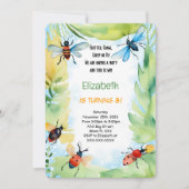 Verjaardag van bug kaart (Voorkant)