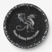 Verjaardag van Calling All Dragons Papieren Bordje (Voorkant)