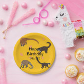 Verjaardag van Coatis Papieren Bordje (Feest)