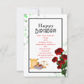 verjaardag van de advocaat kaart (Voorkant)