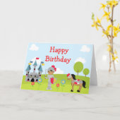 Verjaardag van de Afro-Amerikaanse ridder Kaart (Gele Bloem)